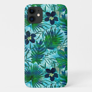 Case-Mate iPhone Case Nalani Hawaiian Tropical Garden Turquoise