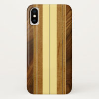 Nalu Mua Faux Koa Bois Surf