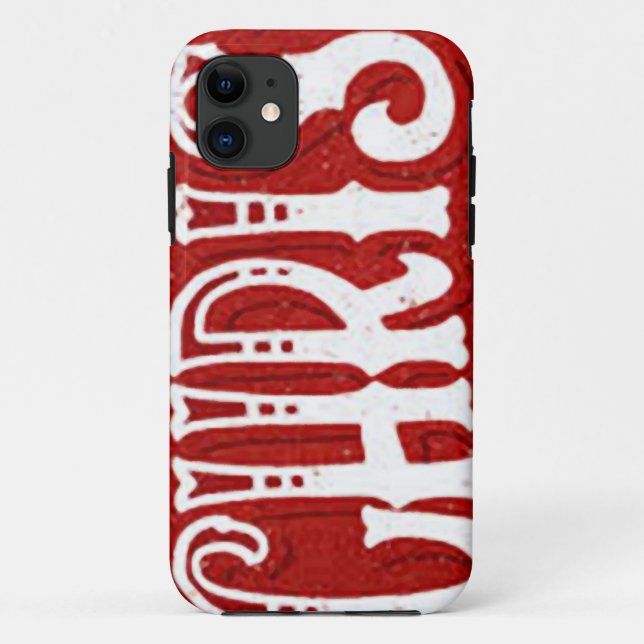 Coques Case-Mate iPhone Name_CHRIS_iphone (Dos)