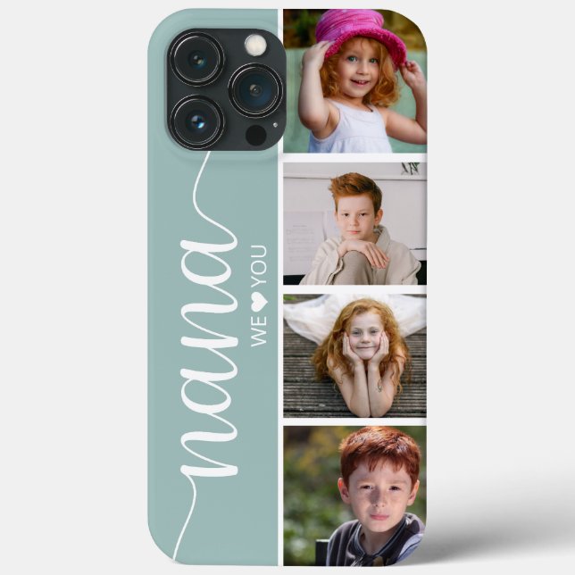 Coques Case-Mate iPhone Nana We Love You Photo (Verso)