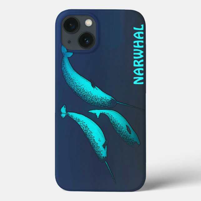Coques Case-Mate iPhone Narwhal (Verso)
