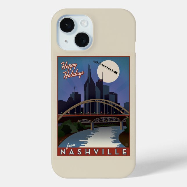 Coques Case-Mate iPhone Nashville Skyline (Verso)