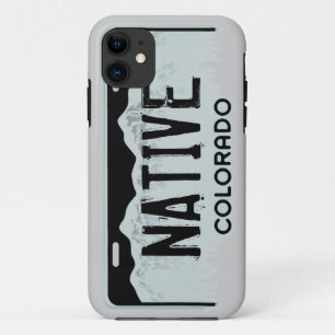 Coques Pour iPhone Native Colorado noir plaque d'immatriculation ipho