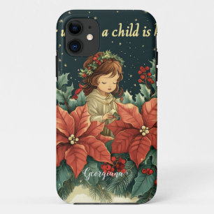 Case-Mate iPhone Case Nativité biblique personnalisée Enfant & Verse