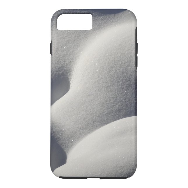 Coques Case-Mate iPhone Nature Abstraite des monticules de neige mousseuse (Dos)