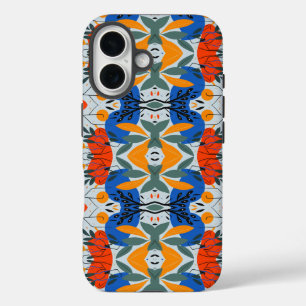 Coques iPhone 16 Nature colorée abstraite