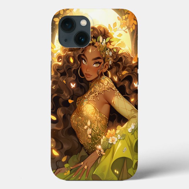 Coques Case-Mate iPhone Nature Déesse Imaginaire afro-américain Art (Verso)