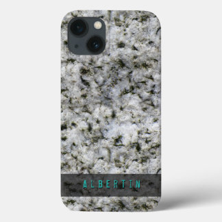 Case-Mate iPhone Case Nature Géologie Rock Texture Nom personnalisé