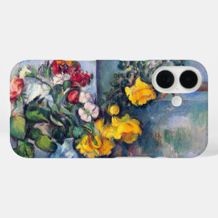 Coques iPhone 16 Nature morte Fleurs dans un vase de Paul Cezanne