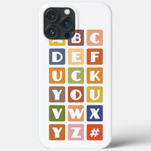 Case Naughty Alphabets iPhone 4 case-mate