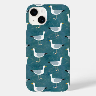 Coque Pour iPhone 14 Nautique Seagull