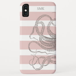 Case-Mate iPhone Case Nautique Vintage Steampunk Octopus sur les rayures