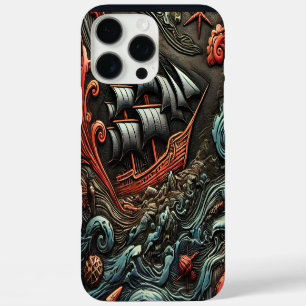 Coques iPhone 16 Pro Max Navire dans les eaux tempétueuses