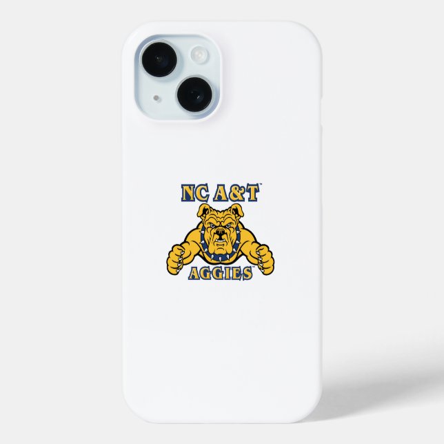 Coques Case-Mate iPhone NC A&T Agences | Aggie Bulldog (Verso)