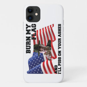 Case-Mate iPhone Case Ne brûle pas mon drapeau