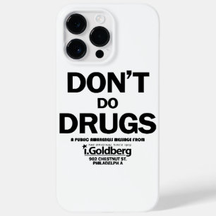 Coque Pour Pour iPhone 14 Pro Max Ne consomme pas de drogues comme vu sur Bernard Su