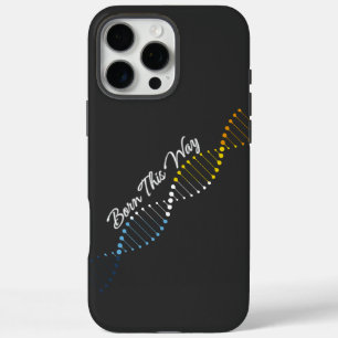 Coques iPhone 16 Pro Max Né de cette façon - AroAce Pride ADN