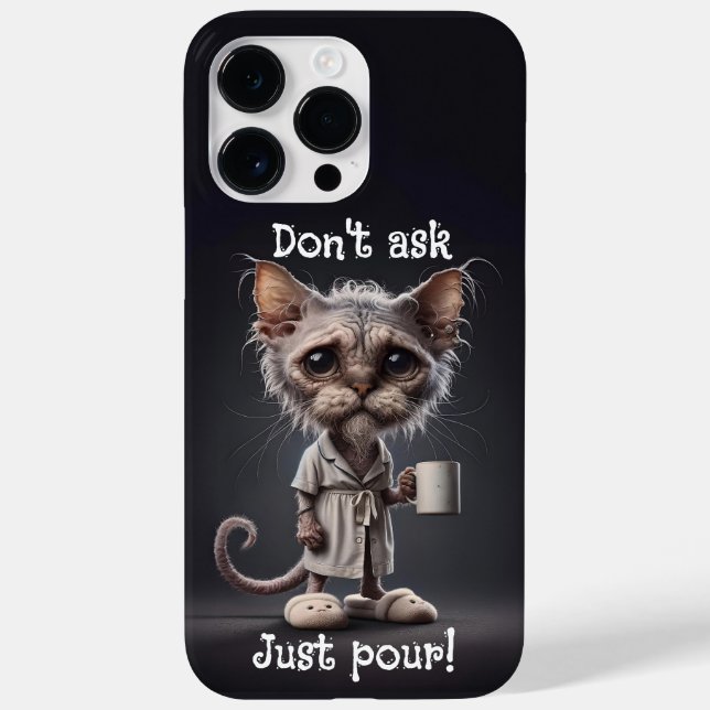 Coques Case-Mate iPhone Ne demande pas, juste pour ! (Verso)