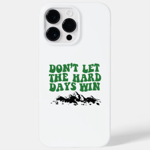 Coque Pour Pour iPhone 14 Pro Max Ne laissez pas les jours difficiles gagner - motiv