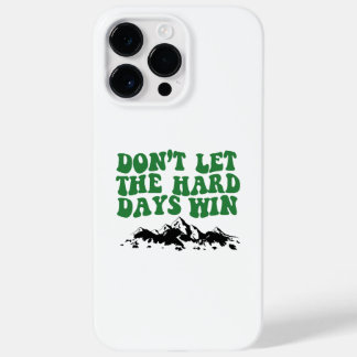 Coque Pour Pour iPhone 14 Pro Max Ne laissez pas les jours difficiles gagner - motiv