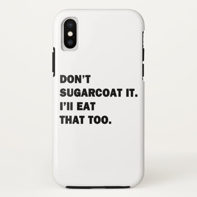 Coques Case-Mate iPhone Ne l'enjolivez pas. (Dos)