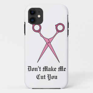 Coques Pour iPhone Ne m'incitez pas à vous couper (les ciseaux roses