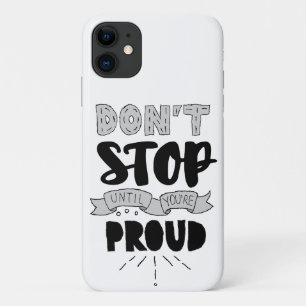 Case-Mate iPhone Case Ne pas cesser de citer les athlètes Citation auto-