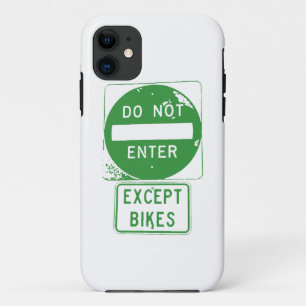 Etui iPhone Case-Mate Ne pas entrer sauf les vélos
