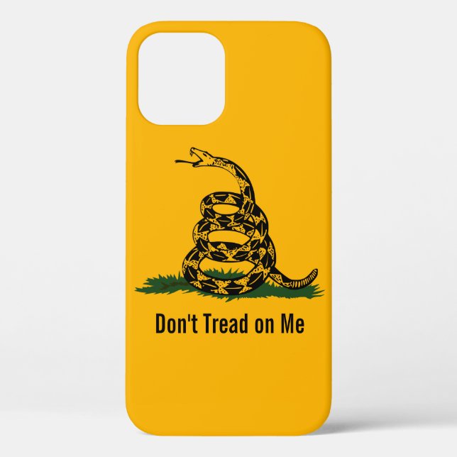 Coques Case-Mate iPhone Ne pas me taper sur le drapeau de Gadsden (Verso)