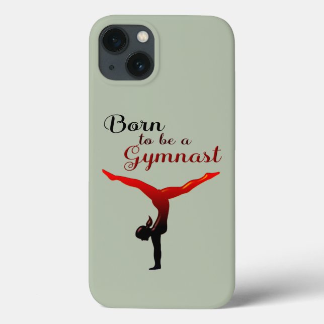 Coques Case-Mate iPhone Né pour être un Gymnaste  (Verso)