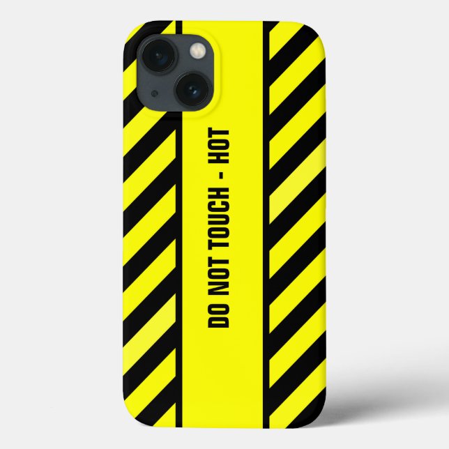 COQUES Case-Mate iPhone NE TOUCHE PAS - CHAUD (Verso)