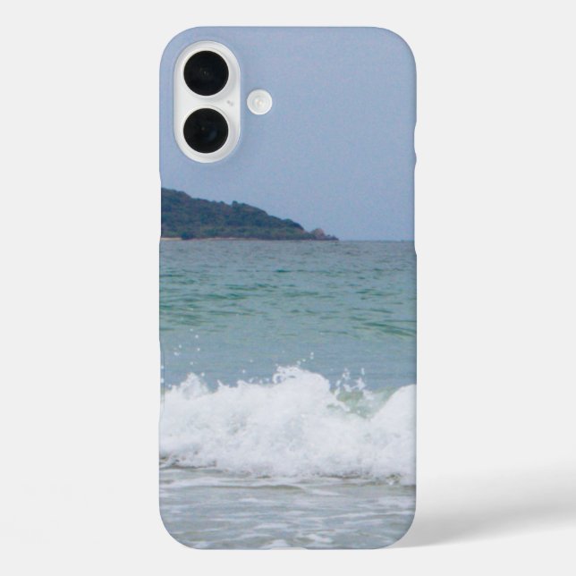 Coques Case-Mate iPhone Neige brillante noir et blanc (Verso)