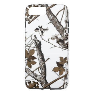 Coques Pour iPhone Neige Camo de feuille