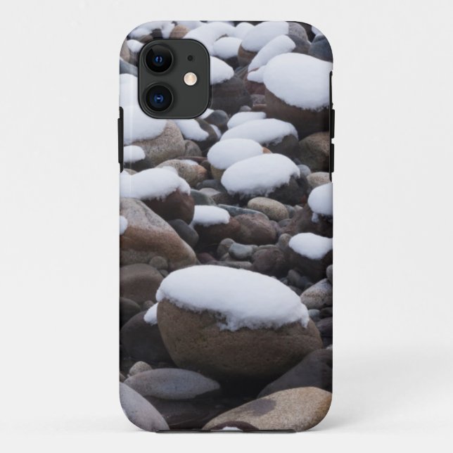 Coques Case-Mate iPhone Neige Et Rochers, Parc National Mt. Rainier (Dos)