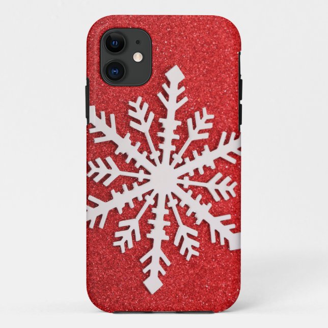 Coques Case-Mate iPhone Neige Festive (Dos)