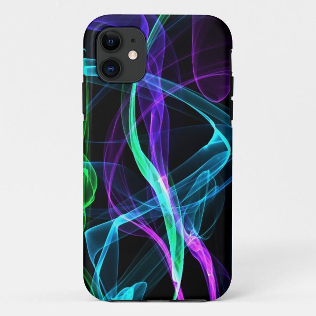 Coques Case-Mate iPhone Neon Abstrait (Dos)