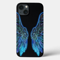 Neon Blue et Black Angel ailes