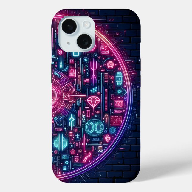 Coques Case-Mate iPhone Neon Enigma (Verso)