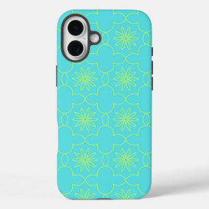 Coques iPhone 16 Plus Neon Flora