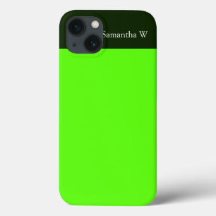 Case-Mate iPhone Case Neon Green haute visibilité