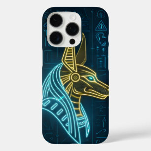 Coques iPhone 16 Pro Neon Guardian : Anubis Awakens