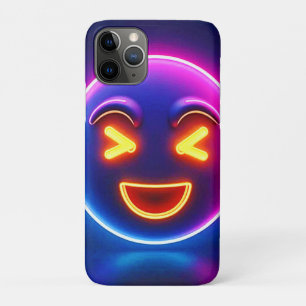 Case-Mate iPhone Case Neon Laughing Emoji Joy