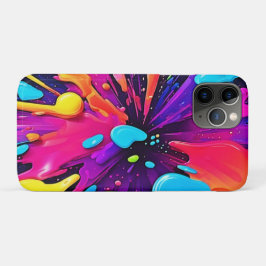 Case-Mate iPhone Case Neon Paint Burst Art