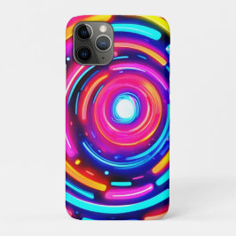 Case-Mate iPhone Case Neon Spiral Light Art