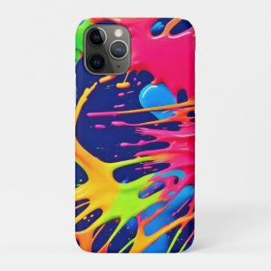 Case-Mate iPhone Case Neon Splatter : L'art Abstrait