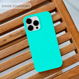 Coque Pour Pour iPhone 14 Pro Max Neon Turquoise L'une des meilleures nuances bleues