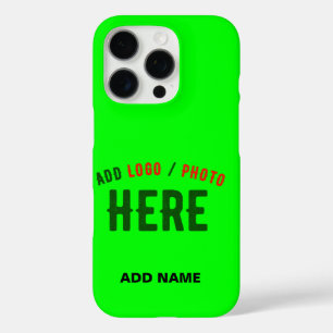 COQUES iPhone 16 PRO NEON VERT MODERNE ET ÉLÉGANT MARQUE VÉRIFIÉE
