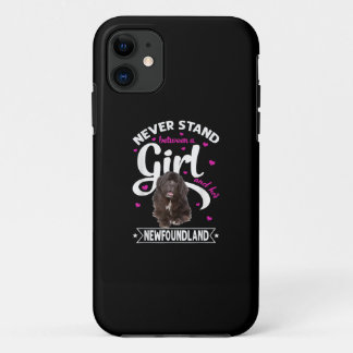 Case-Mate iPhone Case Never a between a girl and her newfoundland