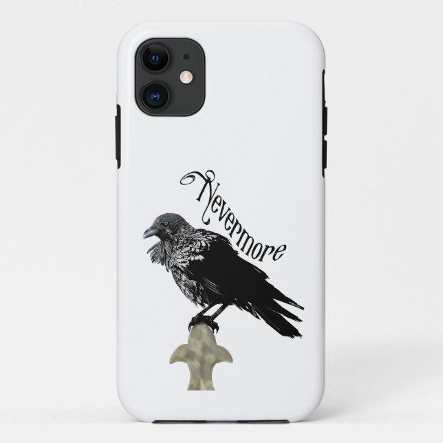 Coques Case-Mate iPhone Nevermore Raven (Dos)