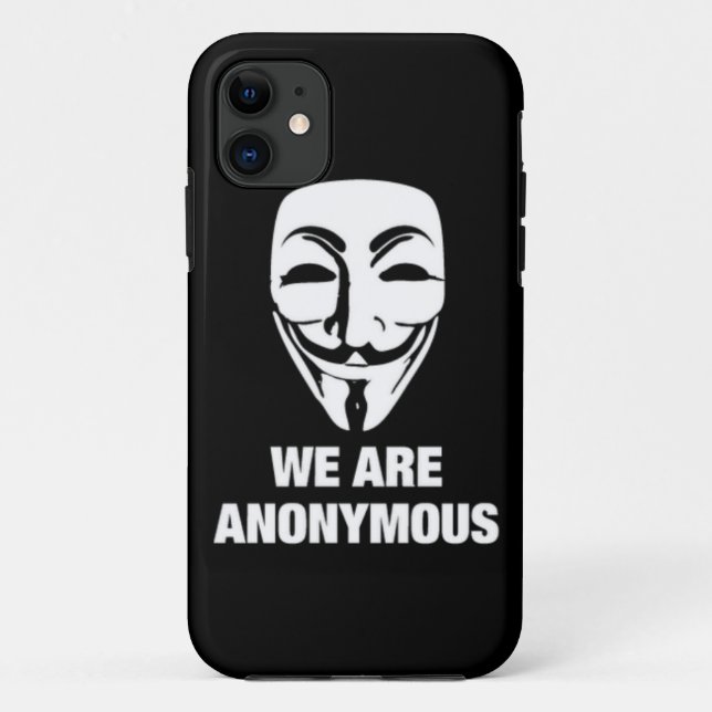 Coques Case-Mate iPhone 【New!!】WE ARE ANONYMOUS★iPhone Case (Dos)